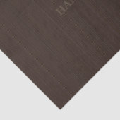 HAMbyWG - Papier de soie - Marron Chocolat (Détail)