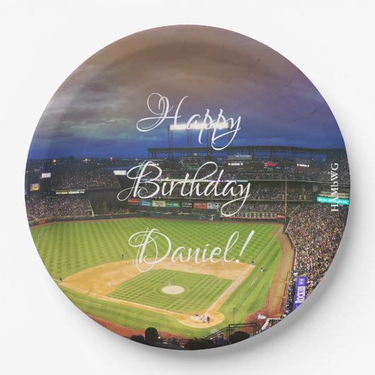 HAMbyWG - Papieren Bord - Baseball-stadion (Voorkant)