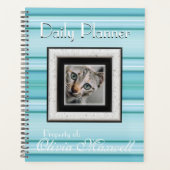 HAMbyWG - Photo Daily Planner - Bleu bébé (Devant)