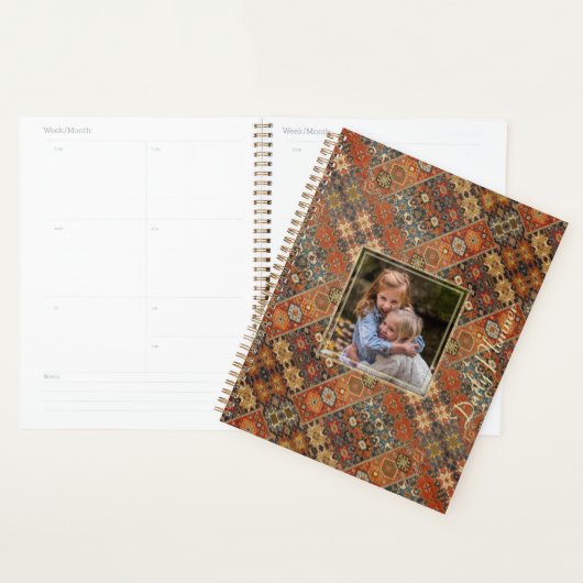 HAMbyWG - Photo Daily Planner - Bohême (Devant avec enveloppe)