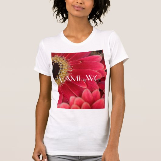 HAMbyWG Pink Gerber Daisies T-shirt (Voorkant)