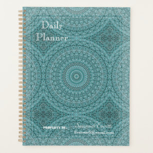 HAMbyWG - Planificateur quotidien - Mandala Turquo
