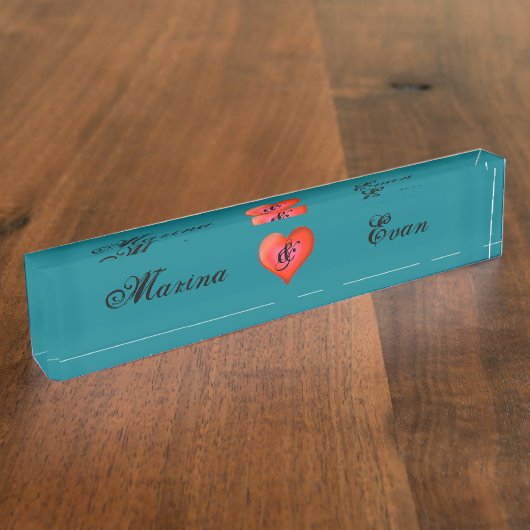 HAMbyWG - Plaque - Cœur Rouge (Taille)