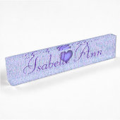 HAMbyWG - Plaque - Cœur Violet