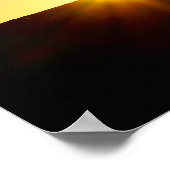 HAMbyWG - Poster - Golfer au coucher du soleil (Coin)