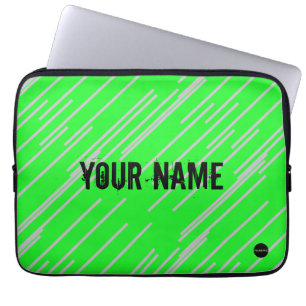 HAMbyWG - "Regen" in elke kleur Laptop Sleeve