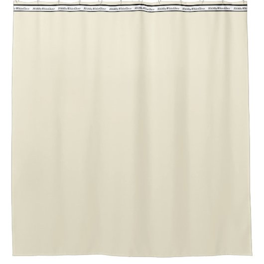 HAMbyWG - Rideau de douche - Beige clair (Devant)