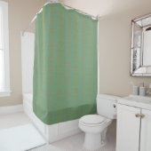HAMbyWG - Rideau de douche - Mélange vert (En situation)