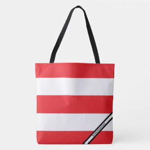 HAMbyWG - Sac cabas LG - Logo W rouge et blanc