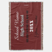 HAMbyWG - School Spirit Throw Deken (Voorkant Verticaal)