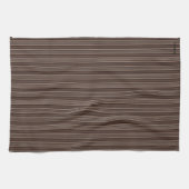 HAMbyWG - Serviette de cuisine - bande Brown (Horizontal)