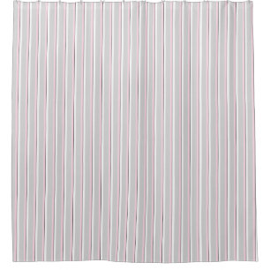 HAMbyWG - Shower Curtain - Gry/Pnk/Wh/Blk Stripe Douchegordijn