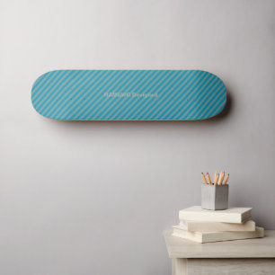 HAMbyWG - Skateboard - Aqua Stripes