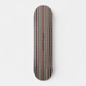 HAMbyWG - Skateboard - Black Red Bone Stripe (Devant)