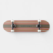 HAMbyWG - Skateboard - Green Opal Red Stripes (Horz)