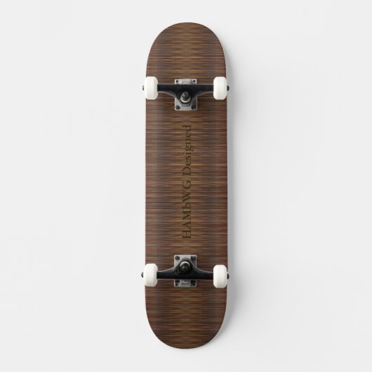 HAMbyWG - Skateboard - Le nom de l'image est Bronz (Recto)