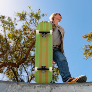 HAMbyWG - Skateboard - Lime Orange Soft Gradient