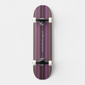 HAMbyWG - Skateboard - Raspberry Stripes (Recto)