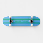 HAMbyWG - Skateboard - Sky Blue Green Soft Gradien (Horizontaal)