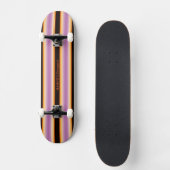 HAMbyWG - Skateboard - Violet Orange Noir (Recto)