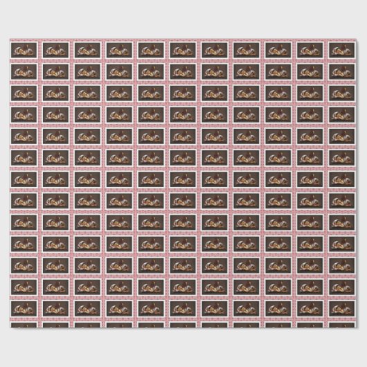 HAMbyWG - Slaappapier met conische Baby Cadeaupapier (Vlak)