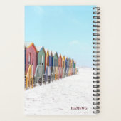 HAMbyWG - Small Daily Planner - Beach Huts (Achterkant)