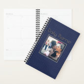 HAMbyWG - Small Daily Planner - Blauw patroon (Display)