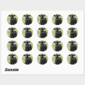 HAMbyWG - Stickers - Mouton noir (Feuille)