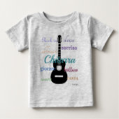 HAMbyWG - T Shirt - Multicolore - Chitarra (Voorkant)
