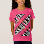 HAMbyWG - T-shirt - Piano Forever (Devant)