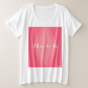 HAMbyWG - T-Shirt voor vrouwen - Mam om te worden 