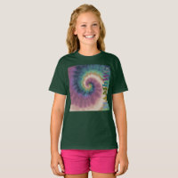 HAMbyWG - T-Shirts - Tie Dye Multi-Color Side Logo