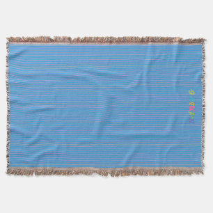 HAMbyWG - Throw Blanket - Play Sky Blue met logo Deken