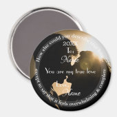 HAMbyWG - True Love Custom Photo Pin Magneet (Voorkant / Achterkant)