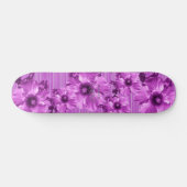 HAMbyWG Violet Hibiscus Skateboard (Horizontaal)