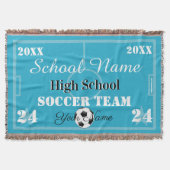 HAMbyWG - voetbal Deken (Voorkant)