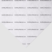 HAMbyWG - Weefselpapier - Handtekening Logo Tissuepapier (Detail)