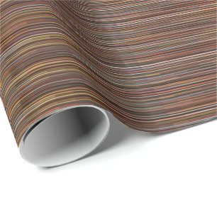 HAMbyWG Wrapping Paper, 30 x 6' - Colorful Bronze Cadeaupapier