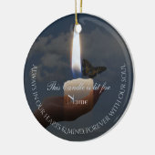 HAMbyWhiteGlove Candle Butterfly Ornament (Links)