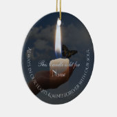 HAMbyWhiteGlove Candle Butterfly Ornement (Droite)