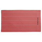 HAMbyWhiteGlove - Pillow Hoesjes - Red Mix Fine Kussensloop (Voorkant-Rechts)
