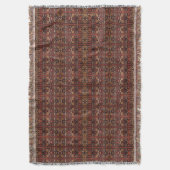 HAMbyWhiteGlove - Throw Blanket - Rusts & Browns Deken (Voorkant Verticaal)