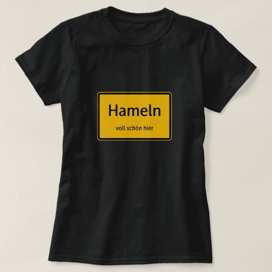 Hameln Femmes T-Shirt Tshirt Chemise (Design devant)