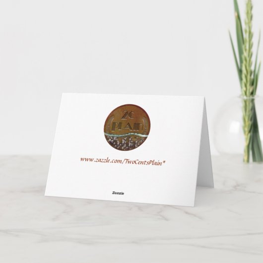 Hamentashen I was told Purim Card Kaart (Achterkant)