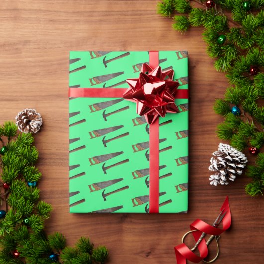 Hamer en Zag, Gereedschap Cadeaupapier (Feestdagen Geschenken)