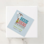 Hamer Gardeerklopper Koppels Bruisfeest Bedankjes Labels (In situ)