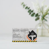 Hamer Home Logo | Bouw Visitekaartje (Staand voorkant)