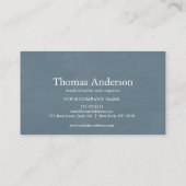 Hamer Houten Carpenter Bouw Visitekaartje (Achterkant)