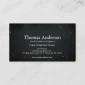 Hamer Houten Carpenter Bouw Visitekaartje (Achterkant)