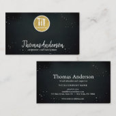 Hamer Houten Carpenter Bouw Visitekaartje (Voorkant / Achterkant)